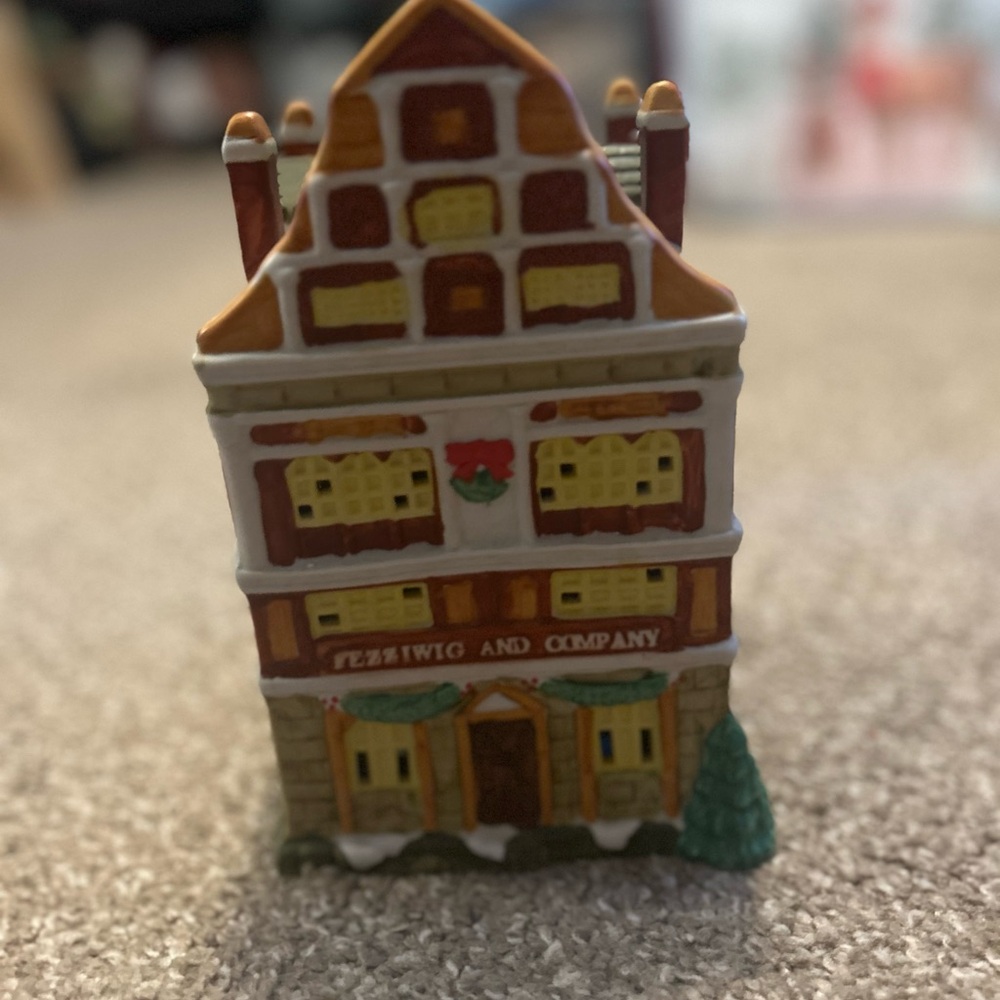 Charming Fezziwig and Company Miniature House